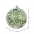 Vickerman N190264D 4.75" Moss Green Glitter Hail Ball 4/Bag