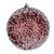 Vickerman N190265D 4.75" Burgundy Glitter Hail Ball 4/Bag