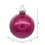 Vickerman N211021 - 4 inch Berry Red Glitter Ball Christmas Ornament - 6 Pack