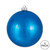 Vickerman N591502DSV - 6 inch Blue Shiny Ball Outdoor Christmas Ornament - 4 Pack