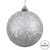 Vickerman N591507DQ 6" Silver Sequin Ball Drilled 4/Bag