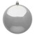 Vickerman N591507DSV 6" Silver Shiny Ball UV Drilled 4/Bag