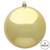 Vickerman N591508DSV - 6 inch Gold Shiny Ball Outdoor Christmas Ornament - 4 Pack