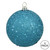 Vickerman N591512DQ 6" Turquoise Sequin Ball Drilled 4/Bag