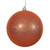 Vickerman N591518DG - 6 inch Burnished Orange Glitter Ball Christmas Ornament - 4 Pack