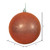 Vickerman N591518DG - 6 inch Burnished Orange Glitter Ball Christmas Ornament - 4 Pack