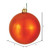Vickerman N591518DSV 6" Burnish Orange Shiny Ball UV 4/Bag