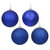 Vickerman N591522BX 6" Cobalt Blue 4 Finish Ball Box of 4