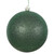  Vickerman N591524DG 6" Emerald Glitter Ball Drilled 4/Bag 