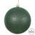  Vickerman N591524DG 6" Emerald Glitter Ball Drilled 4/Bag 