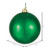Vickerman N591524DSV - 6 inch Emerald Shiny Ball Outdoor Christmas Ornament - 4 Pack