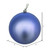 Vickerman N591529DSV - 6 inch Periwinkle Shiny Ball Outdoor Christmas Ornament - 4 Pack
