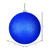 Vickerman N591531DQ - 6 inch Midnight Blue Sequin Ball Christmas Ornament - 4 Pack