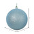 Vickerman N591532DG - 6 inch Baby Blue Glitter Ball Christmas Ornament - 4 Pack