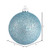 Vickerman N591532DQ 6" Baby Blue Sequin Ball Drilled 4/Bag