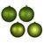 Vickerman N591534DA - 6 inch Juniper Green 4-Finish Ball Christmas Ornament - 4 Pack