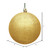 Vickerman N591537DQ - 6 inch Honey Gold Sequin Ball Christmas Ornament - 4 Pack