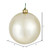 Vickerman N591538DSV - 6 inch Champagne Shiny Ball Outdoor Christmas Ornament - 4 Pack