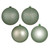 Vickerman N591540DA 6" Frosty Mint 4-Finish Ball Asst 4/Bg