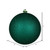 Vickerman N591541DG 6" Dark Teal Glitter Ball Drilled 4/Bag