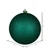 Vickerman N591541DG - 6 inch Dark Teal Glitter Ball Christmas Ornament - 4 Pack