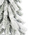 Vickerman A807440 4' x 23" Flocked Alpine Tree 256T 