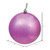 Vickerman N591545DSV - 6 inch Mauve Shiny Ball Outdoor Christmas Ornament - 4 Pack