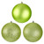 Vickerman N591554BX - 6 inch Celadon 4-Finish Ball Christmas Ornament - 4 Pack