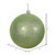  Vickerman N591554DG 6" Celadon Glitter Ball Drilled 4/Bag 