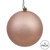Vickerman N591558DCV - 6 inch Rose Gold Candy Ball Outdoor Christmas Ornament - 4 Pack