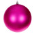 Vickerman N591559BX - 6 inch Hot Pink 4-Finish Ball Christmas Ornament - 4 Pack