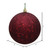 Vickerman N591565DQ 6" Burgundy Sequin Ball Drilled 4/Bag