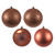Vickerman N591571BX 6" Coral Ball 4-Finish Asst 4/Box