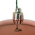 Vickerman N591571DSV 6" Coral Shiny Ball UV 4/Bag