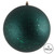  Vickerman N591574DQ 6" Midnt Green Sequin Ball Drilled 4Bag 