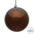 Vickerman N591576DCV - 6 inch Mocha Candy Ball Outdoor Christmas Ornament - 4 Pack