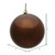 Vickerman N591576DCV - 6 inch Mocha Candy Ball Outdoor Christmas Ornament - 4 Pack