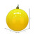 Vickerman N591578DSV 6" Yellow Shiny Ball UV 4/Bag