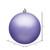 Vickerman N591586DMV - 6 inch Lavender Matte Ball Outdoor Christmas Ornament - 4 Pack