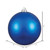 Vickerman N592002DMV 8" Blue Matte Ball UV Drilled Cap
