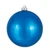 Vickerman N592002DSV - 8 inch Blue Shiny Ball Outdoor Christmas Ornament