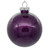 Vickerman N211026 4" Plum Glitter Clear Ball 6/bag