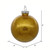 Vickerman N211030 4" Antique Gold Glitter Clear Ball 6/bag