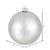 Vickerman N592007DSV - 8 inch Silver Shiny Ball Outdoor Christmas Ornament
