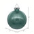 Vickerman N211040 4" Frosty Mint Glitter Clear Ball 6/bag 