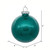  Vickerman N211042 4" Teal Glitter Clear Ball 6/bag 