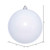 Vickerman N592011DPV - 8 inch White Pearl Ball Outdoor Christmas Ornament