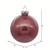 Vickerman N211045 4" Mauve Glitter Clear Ball 6/bag