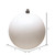 Vickerman N592011DSV 8" White Shiny Ball UV Drilled Cap