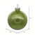 Vickerman N211054 4" Celadon Glitter Clear Ball 6/bag